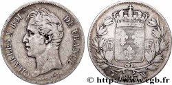 5 francs Charles X, 2e type 1827 Lille F.311/13