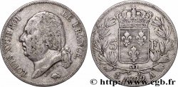 5 francs Louis XVIII, tête nue 1822 Paris F.309/68 VF 
