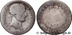 1 franc Napoléon Ier tête laurée, Empire français 1812 Rome F.205/53 GE 