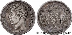 1/2 franc Charles X 1829 Strasbourg F.180/39