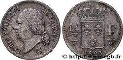 1/4 franc Louis XVIII 1823 Lille F.163/30