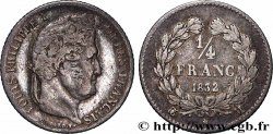 1/4 franc Louis-Philippe 1832 Toulouse F.166/24