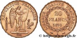 20 francs or Génie, Troisième République 1896 Paris F.533/20
