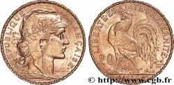 20 francs or Coq, Dieu protège la France 1903 Paris F.534/8