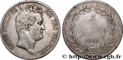 5 francs type Tiolier avec le I, tranche en creux 1831 Limoges F.315/19