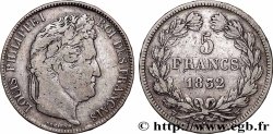 5 francs IIe type Domard 1832 Lille F.324/13