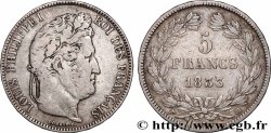5 francs IIe type Domard 1833 Strasbourg F.324/16