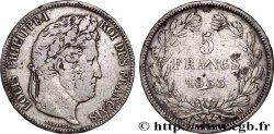 5 francs IIe type Domard 1833 Toulouse F.324/23