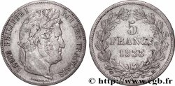 5 francs IIe type Domard 1833 Toulouse F.324/23