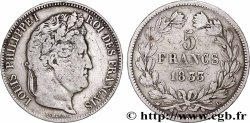 5 francs IIe type Domard 1833 Bayonne F.324/22