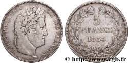 5 francs IIe type Domard 1833 Nantes F.324/26