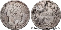 5 francs IIe type Domard 1837 Marseille F.324/66