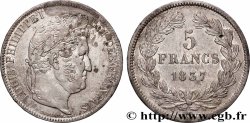 5 francs IIe type Domard 1837 Lille F.324/67