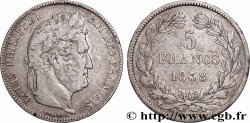 5 francs IIe type Domard 1838 Lille F.324/74