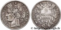2 francs Cérès, avec légende 1887 Paris F.265/13