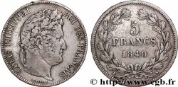 5 francs IIe type Domard 1840 Bordeaux F.324/87
