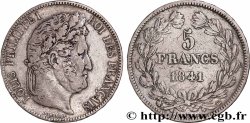 5 francs IIe type Domard 1841 Strasbourg F.324/92