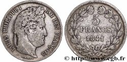 5 francs IIe type Domard 1841 Strasbourg F.324/92