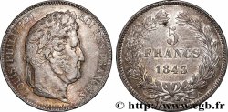 5 francs IIe type Domard 1843 Paris F.324/100