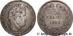 5 francs IIe type Domard 1843 Bordeaux F.324/103