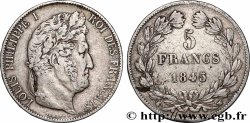 5 francs IIIe type Domard 1845 Lille F.325/9
