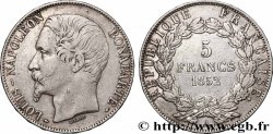 5 francs Louis-Napoléon, 2ème type 1852 Paris F.329/2