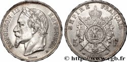 5 francs Napoléon III, tête laurée 1868 Paris F.331/12