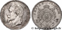 5 francs Napoléon III, tête laurée 1870 Paris F.331/16