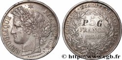 5 francs Cérès, IIe République 1850 Paris F.327/4