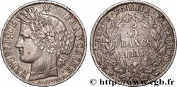 5 francs Cérès, IIe République 1851 Paris F.327/7