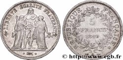 5 francs Hercule, IIe République 1849 Paris F.326/5