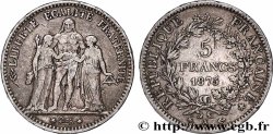 5 francs Hercule 1875 Paris F.334/14