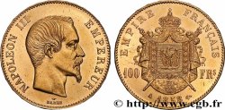 100 francs or Napoléon III, tête nue 1858 Paris F.550/5