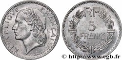 5 francs Lavrillier, aluminium 1949 Beaumont-le-Roger F.339/19