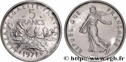 5 francs Semeuse, nickel 1971 Paris F.341/3
