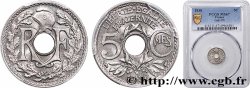 5 centimes Lindauer, petit module 1938 Paris F.122/21