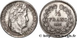 1/2 franc Louis-Philippe 1831 Strasbourg F.182/3 SPL61 