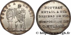 Essai de monnaie de Muller 1795  Hennin701 p. 484 et pl. 70 SUP 
