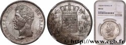 5 francs Charles X, 1er type 1826 Lille F.310/27 SUP62 NGC