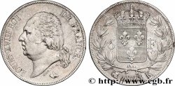 5 francs Louis XVIII, tête nue 1823 Bordeaux F.309/82