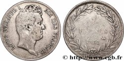 5 francs type Tiolier avec le I, tranche en creux 1831 Rouen F.315/15