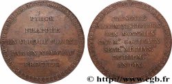 Essai de frappe au Module de 5 francs par Gatteaux 1802  Maz.610 a AU 