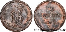 Essai de 10 centimes à la massue 1795 Paris VG.442  AU 