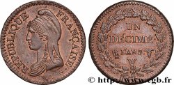 Un décime Dupré, grand module, poids léger 1799 Lille/Paris F.129/48 SUP60 