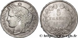 5 francs Cérès, sans légende 1870 Bordeaux F.332/4