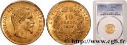 10 francs or Napoléon III, tête nue 1859 Paris F.506/7