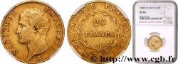 20 francs or Napoléon tête nue, Calendrier grégorien 1806 Limoges F.513/2