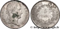 5 francs Napoléon Empereur, République française 1808 Bayonne F.306/9 q.SPL 
