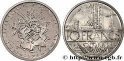 Piéfort Argent de 10 francs Mathieu 1975 Pessac GEM.186 P2