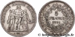5 francs Hercule 1871 Bordeaux F.334/5 XF 